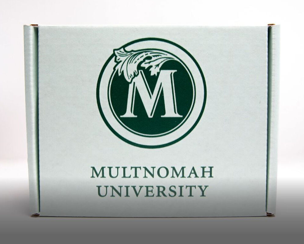 Multnomah University custom admission boxes
